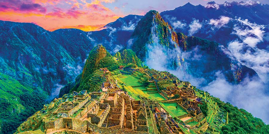 Machu Picchu in Peru
